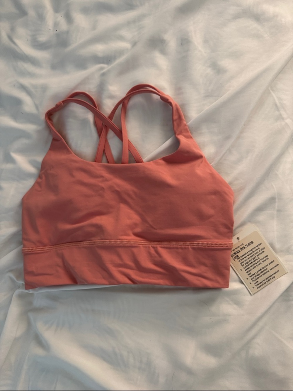 Lululemon Energy Bra Long Line Sz 6 NWT